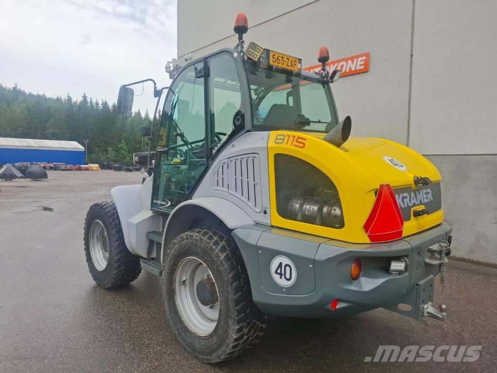 Kramer 8115 Gumikerekes homlokrakodók