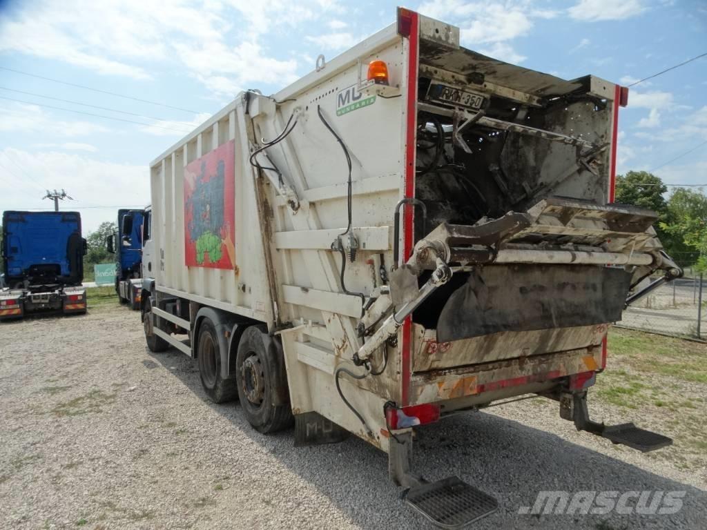 MAN 26.320 6x2-4 BL Hulladék szállítók