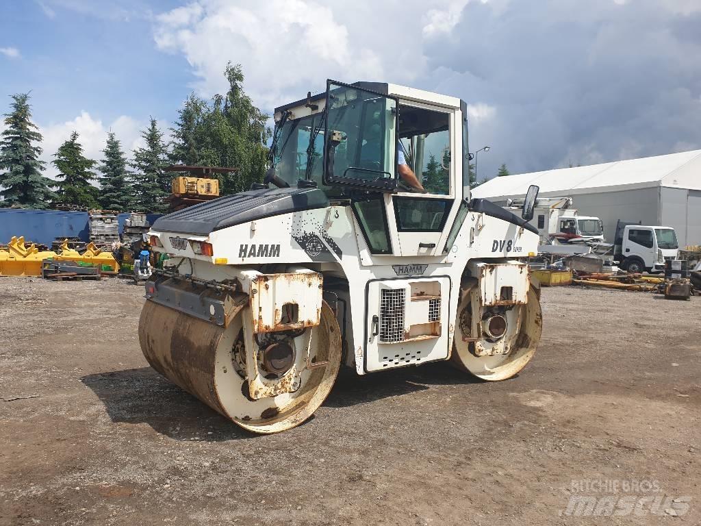 Hamm DV 8.42 Super Ikerdobos hengerek