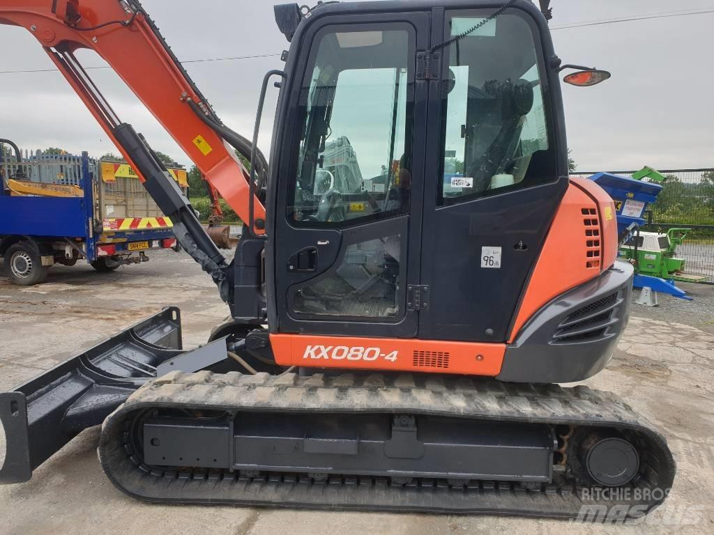 Kubota KX 080-4 Közepes (midi) kotrók 7 t - 12 t