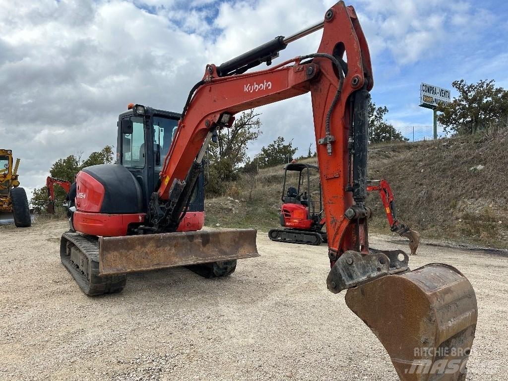 Kubota KX 055-4 Mini kotrók < 7t