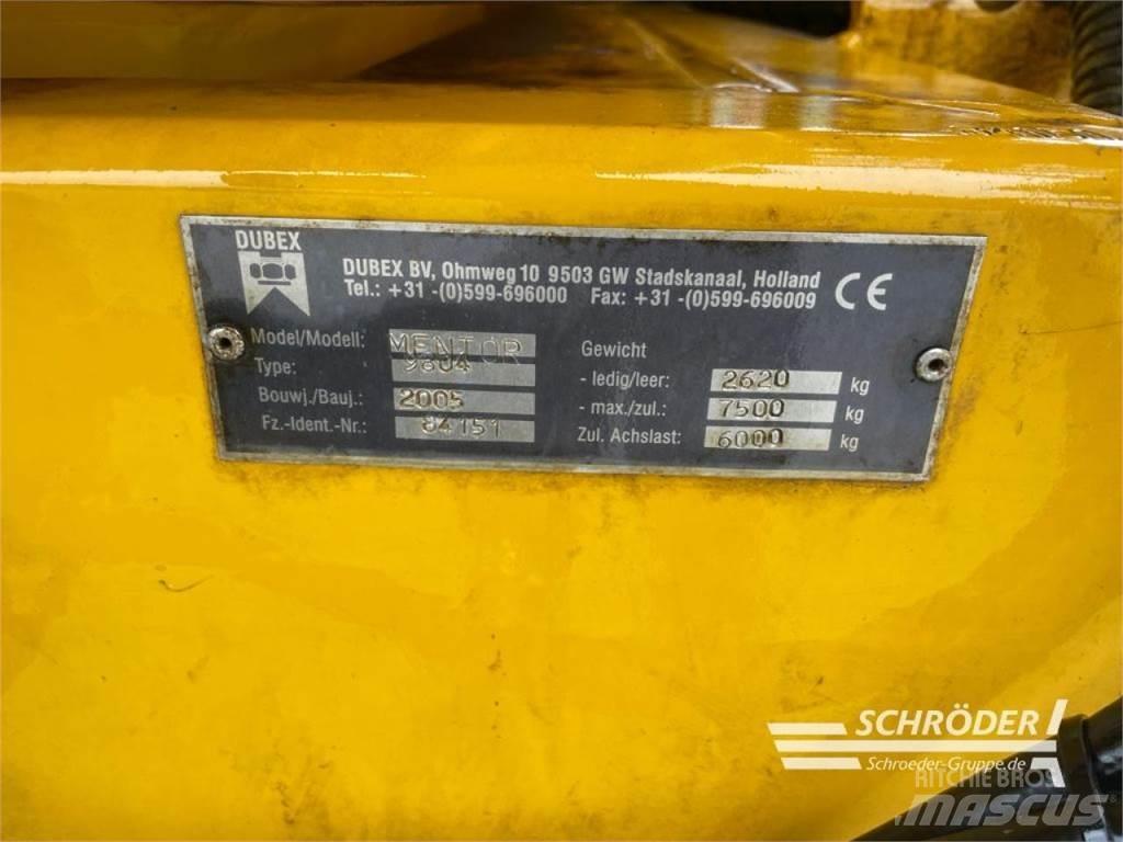Dubex MENTOR 9804 Vontatott trágyaszórók