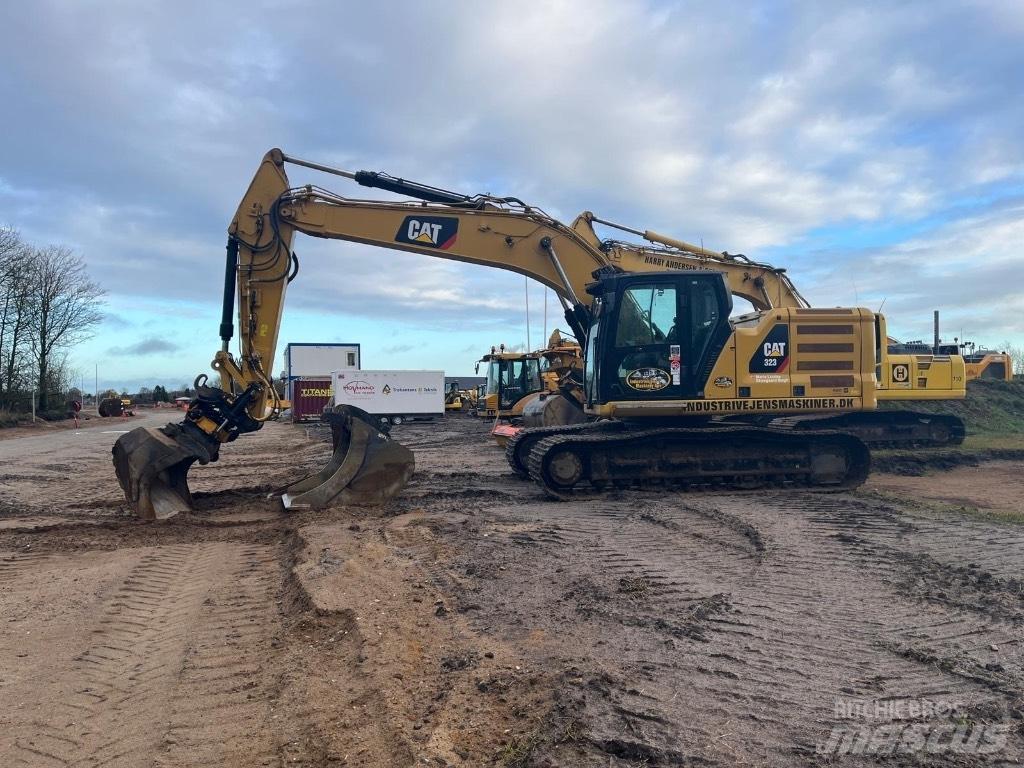 CAT 323 Nextgen Lánctalpas kotrók