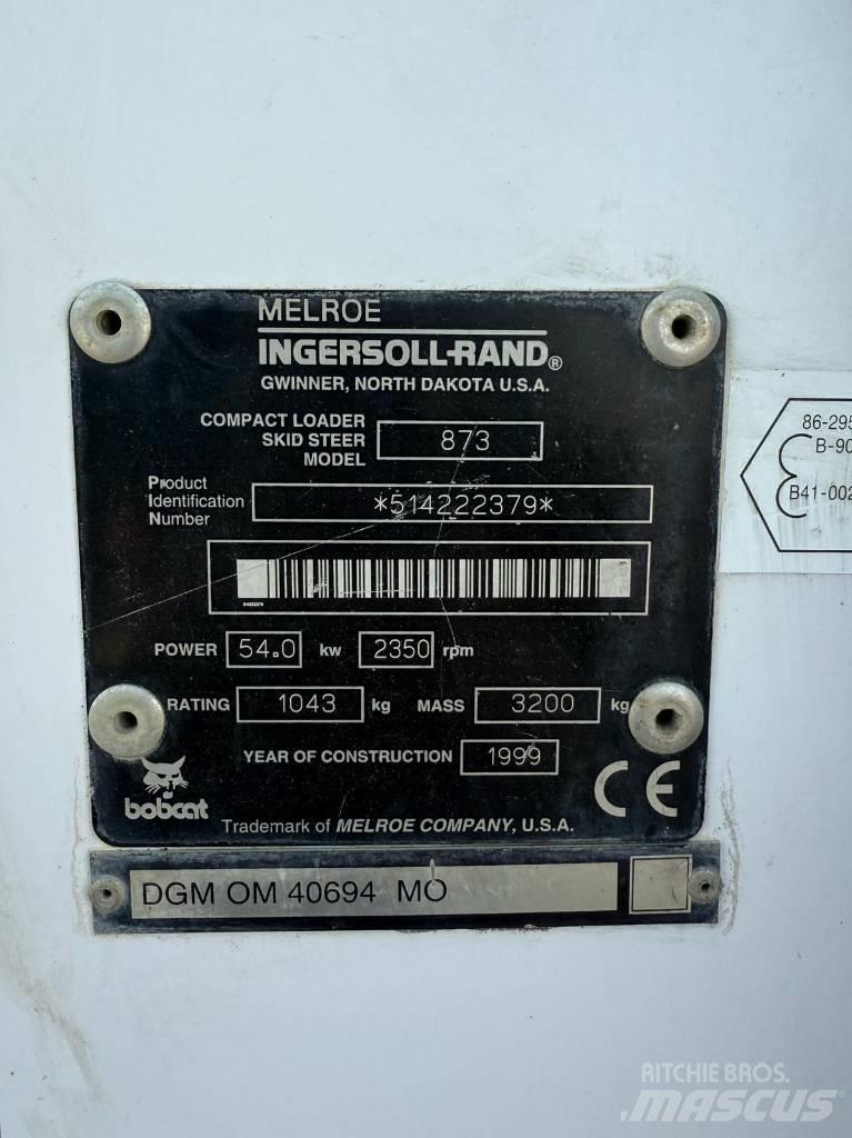 Bobcat 873 Kompaktrakodók
