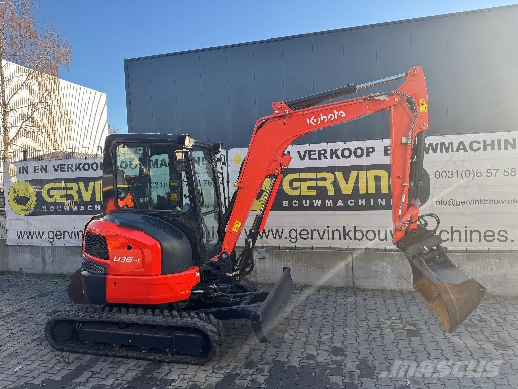 Kubota U 36-4 Mini kotrók < 7t
