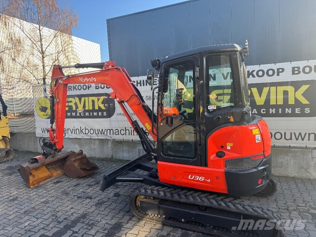 Kubota U 36-4 Mini kotrók < 7t