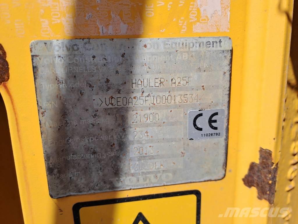 Volvo A25F Csuklósdömperek