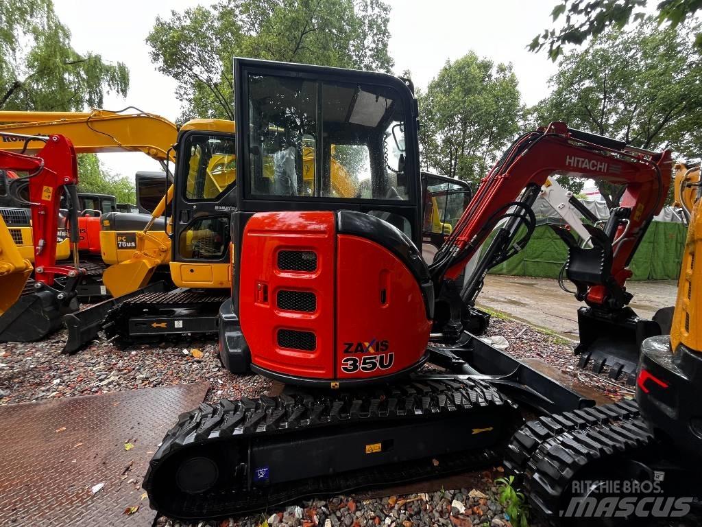 Hitachi ZX 35 U-5 Mini kotrók < 7t