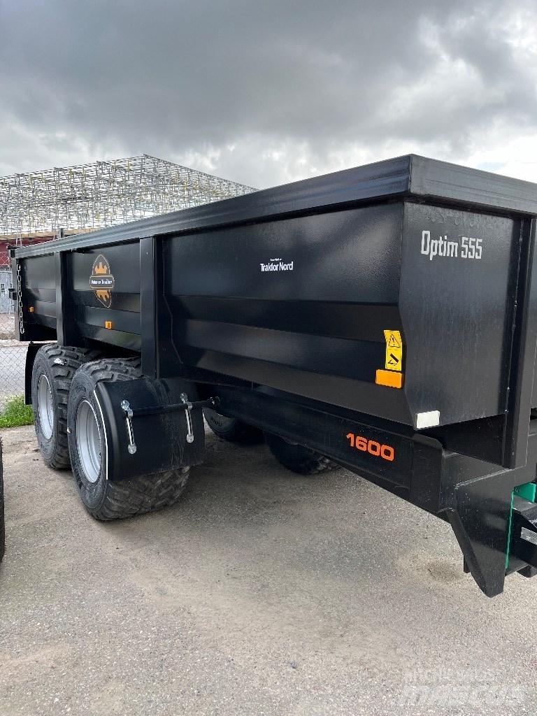 Palmse Trailer D1600 Konténeremelő pótkocsik