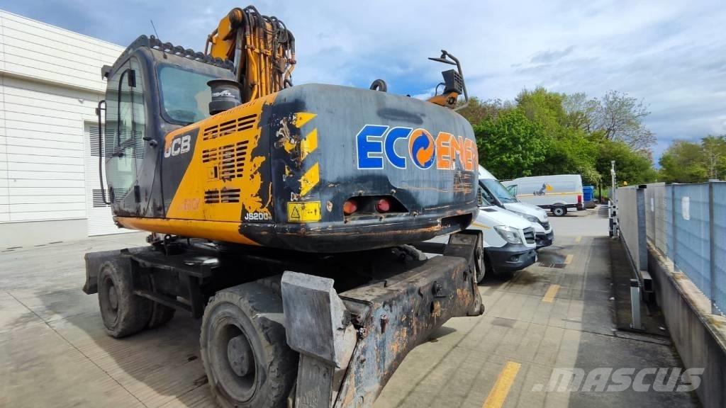 JCB JS 200 W Gumikerekes kotrók