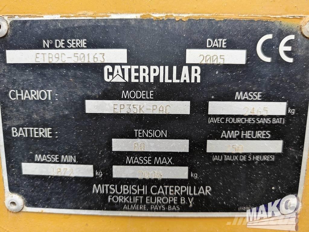 CAT EP 35 K PAC Elektromos targoncák