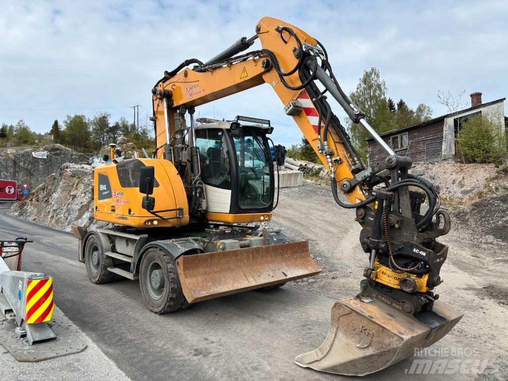 Liebherr A 914 Gumikerekes kotrók