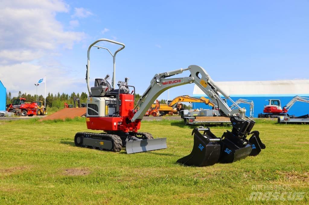 Takeuchi TB210R Mini kotrók < 7t