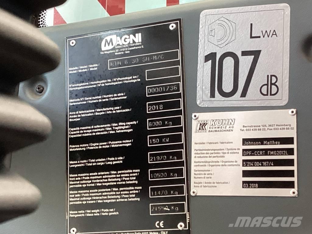Magni RTH 6.30 SH Teleszkópos rakodók