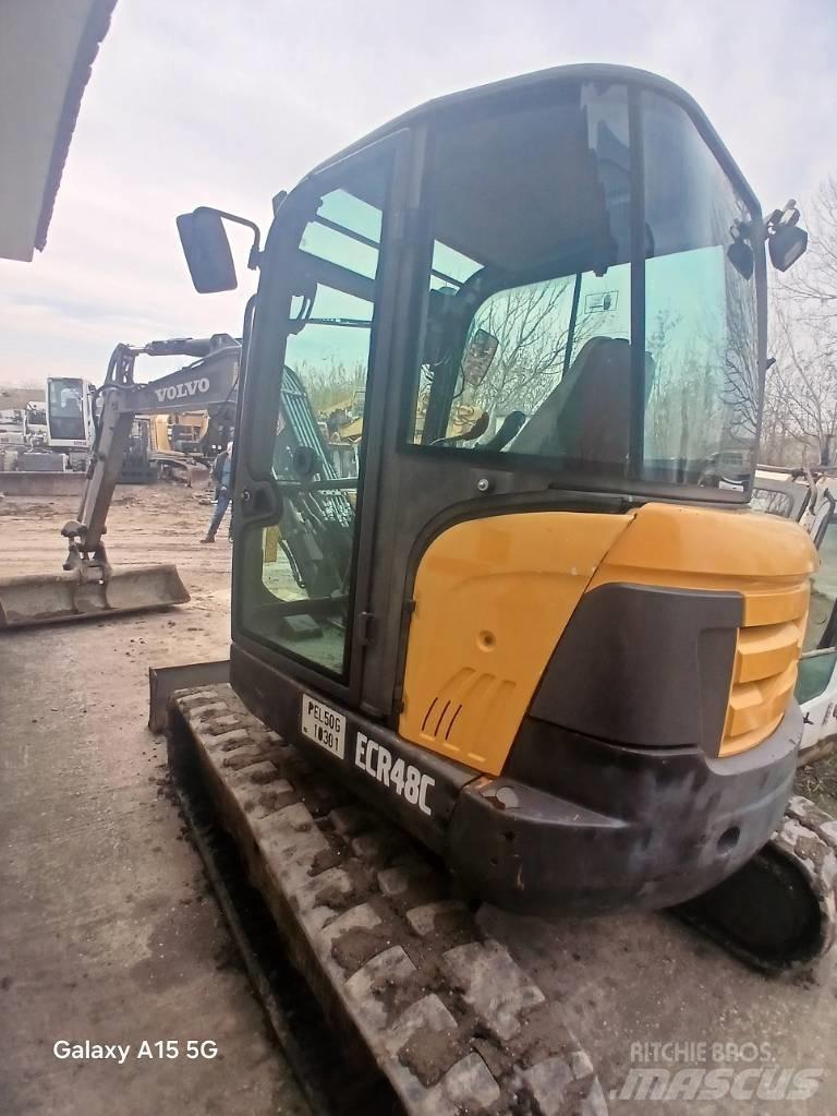 Volvo ECR 48 C Mini kotrók < 7t