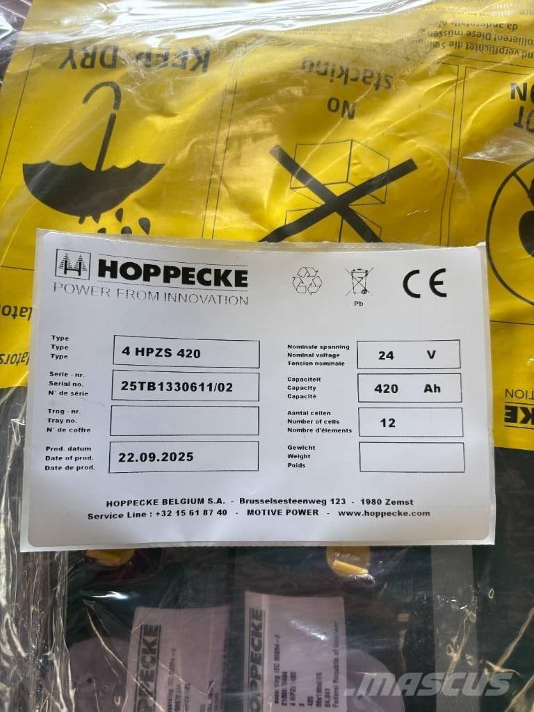 Hoppecke 4HPZS420 Akkumulátorok