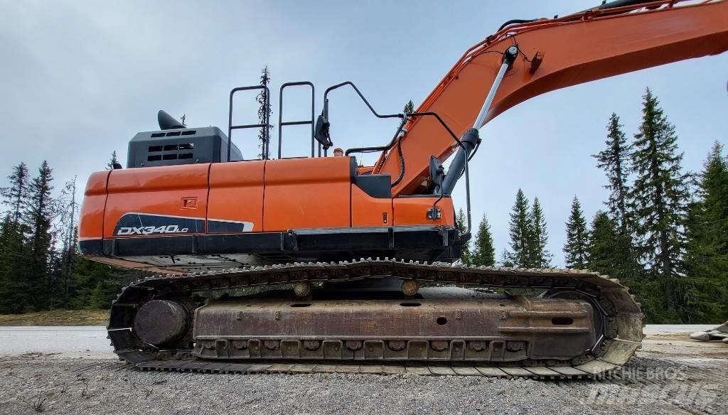 Doosan DX 340 LC Lánctalpas kotrók
