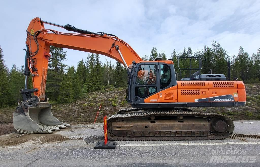 Doosan DX 340 LC Lánctalpas kotrók