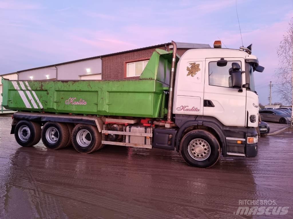 Scania R 480 8X4 Hidraulikus konténerszállító
