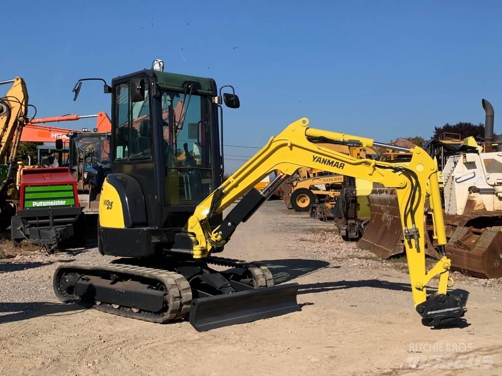Yanmar Vio 25-4 Mini kotrók < 7t