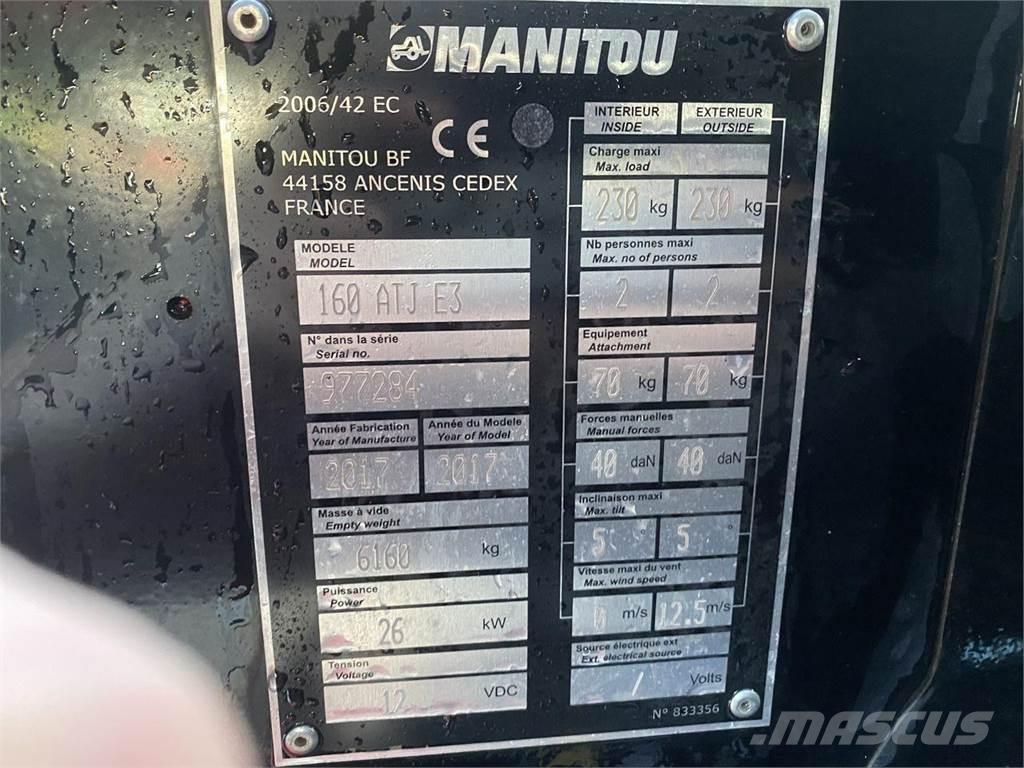 Manitou 160ATJ RC Karos emelők
