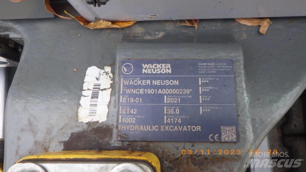 Wacker Neuson ET42 Lánctalpas kotrók