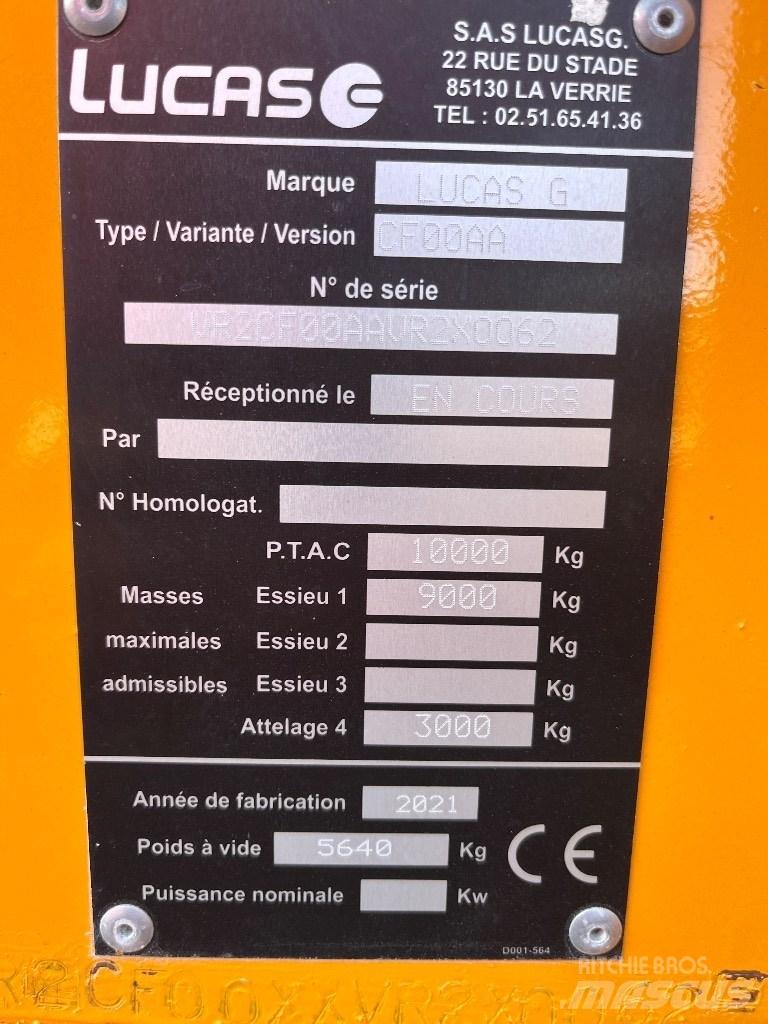 Lucas Square 278 Bála aprító, vágó, csomagoló