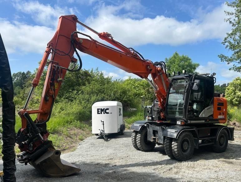 Hitachi ZX 145 W-6 Gumikerekes kotrók
