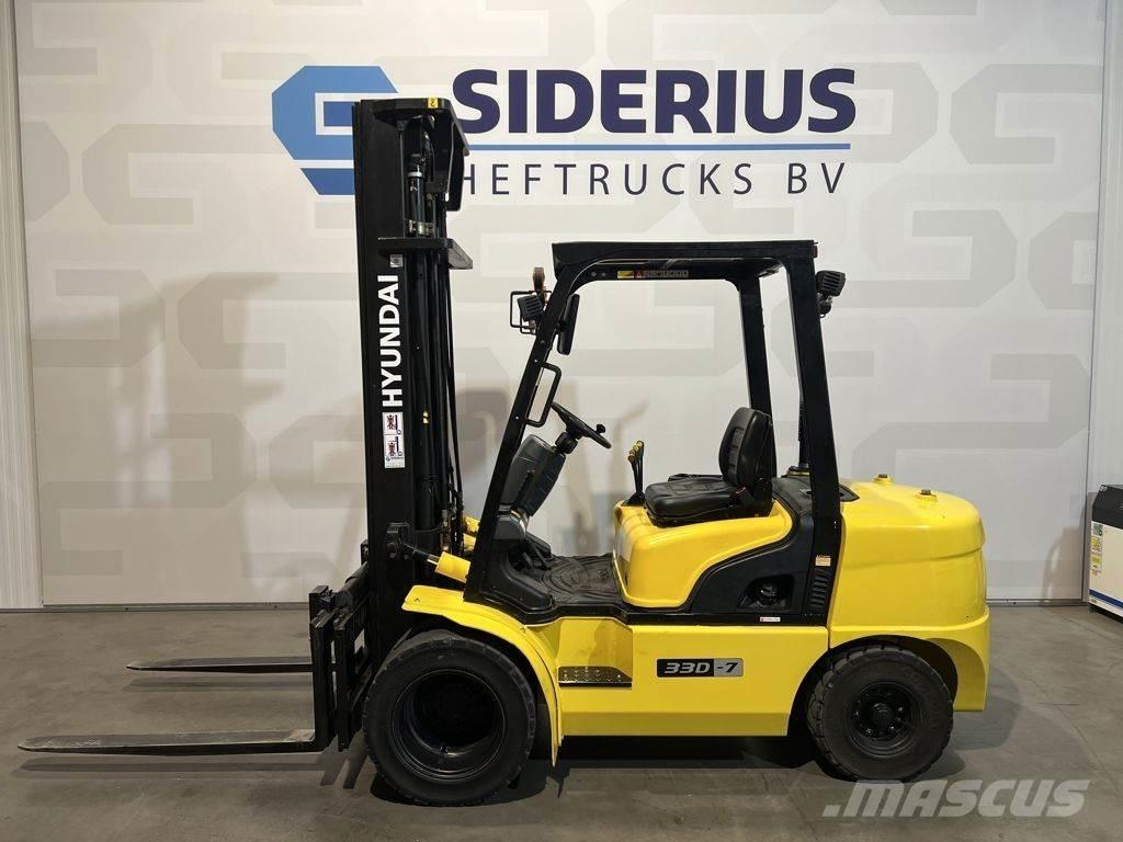 Hyundai 33D-7 Dízel targoncák