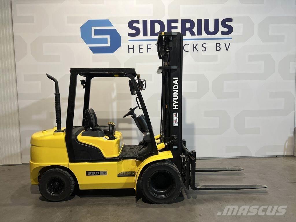 Hyundai 33D-7 Dízel targoncák