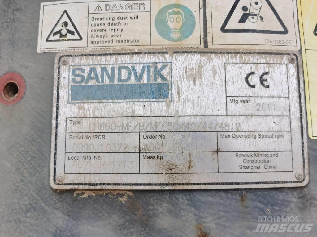Sandvik CH 660 Törőgépek