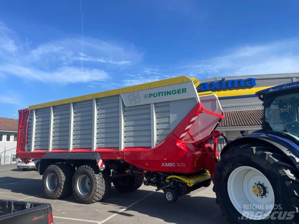 Pöttinger Jumbo 7470 Önrakodó pótkocsik