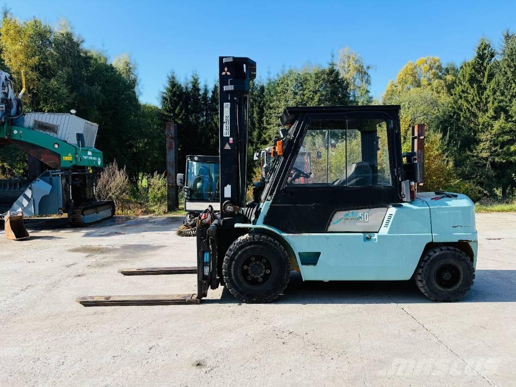 Mitsubishi FD500 Dízel targoncák