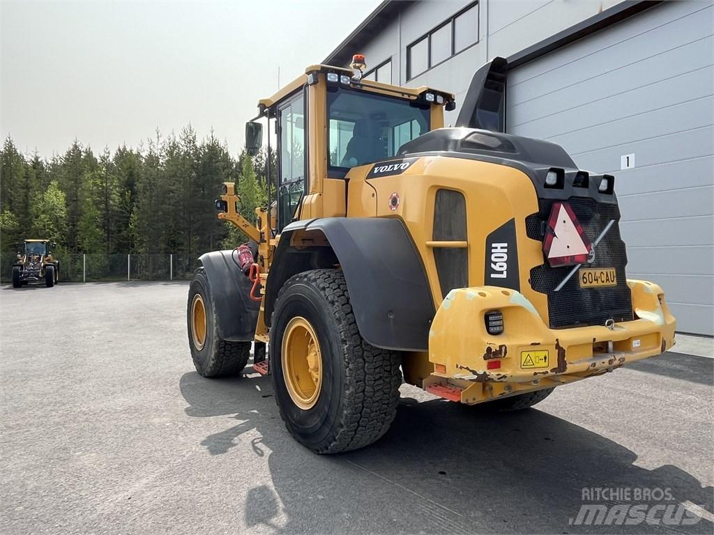 Volvo L 60 H Gumikerekes homlokrakodók