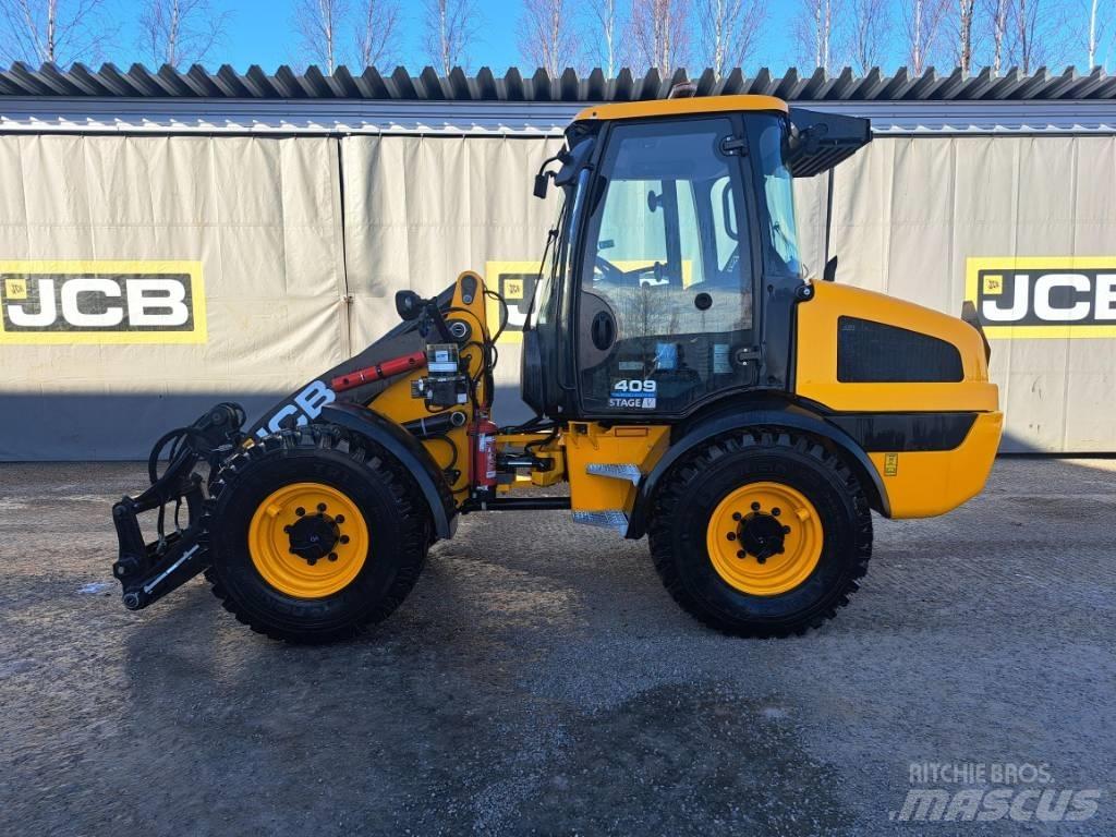JCB 409 SV NE Gumikerekes homlokrakodók