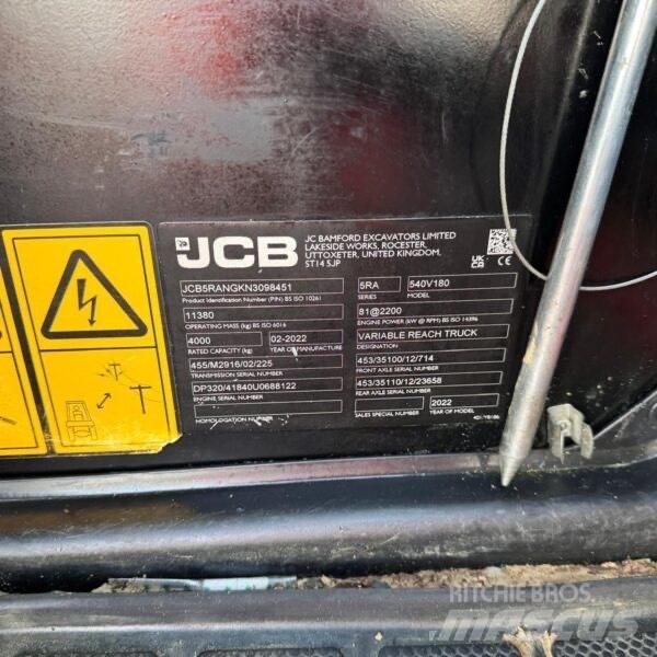JCB 540-180 Teleszkópos rakodók