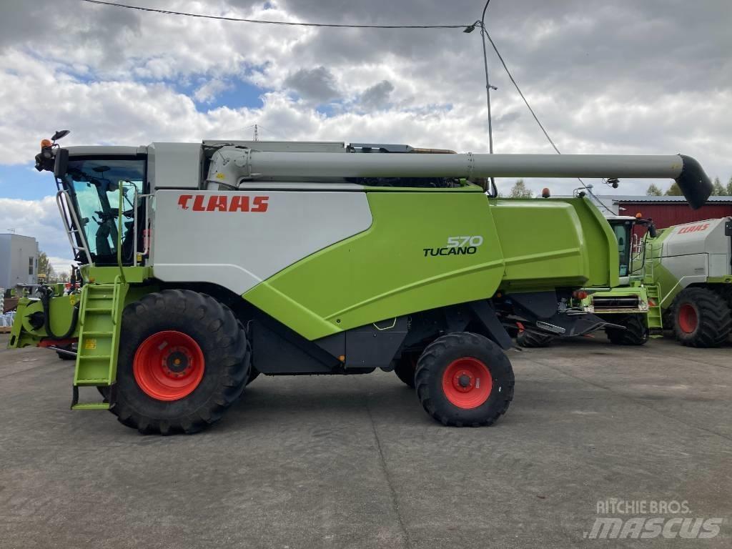 CLAAS Tucano 570 Kombájnok