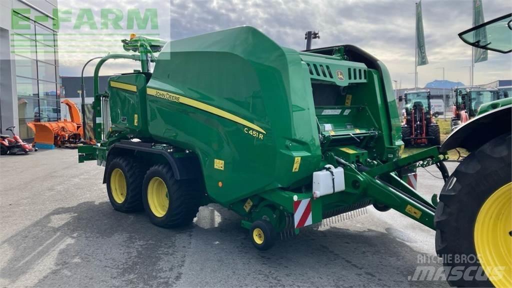 John Deere c451r Szögletes bálázók