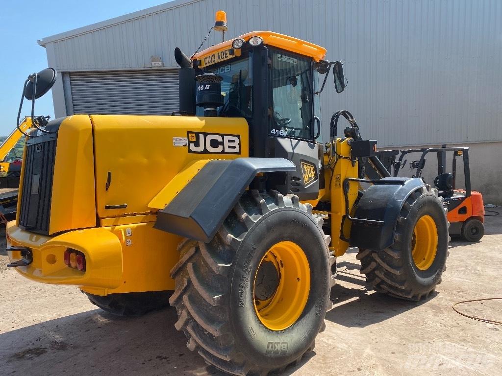 JCB 416 S Gumikerekes homlokrakodók