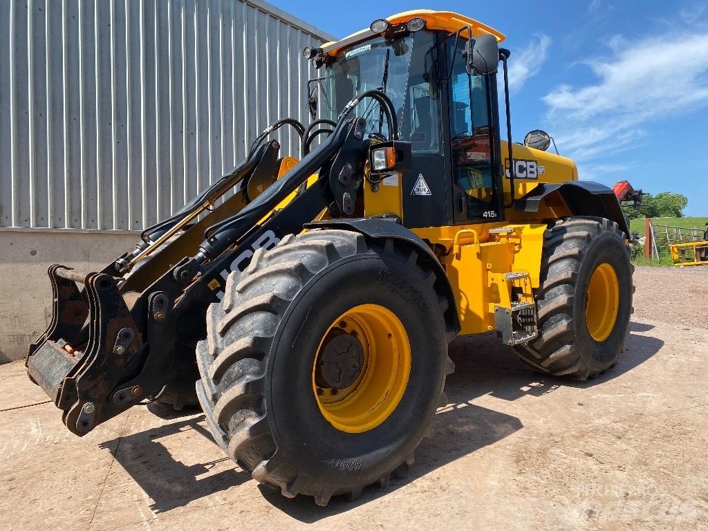 JCB 416 S Gumikerekes homlokrakodók