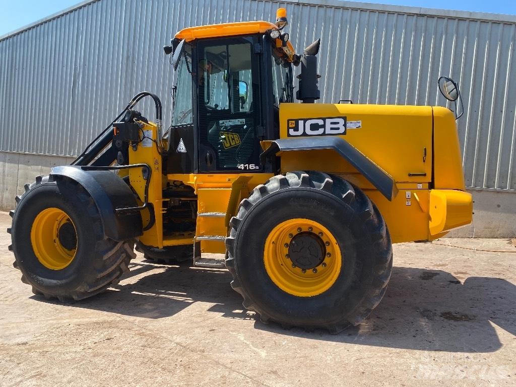 JCB 416 S Gumikerekes homlokrakodók