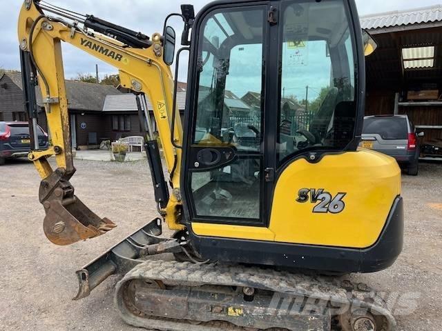 Yanmar SV 26 Mini kotrók < 7t