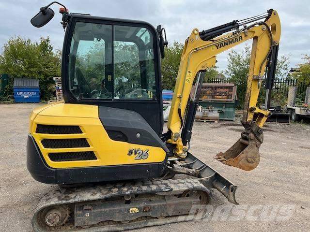 Yanmar SV 26 Mini kotrók < 7t
