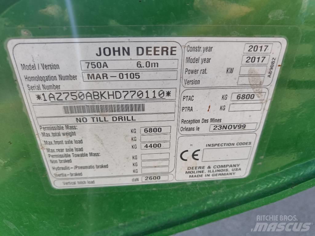 John Deere 750 A Sorvetőgép