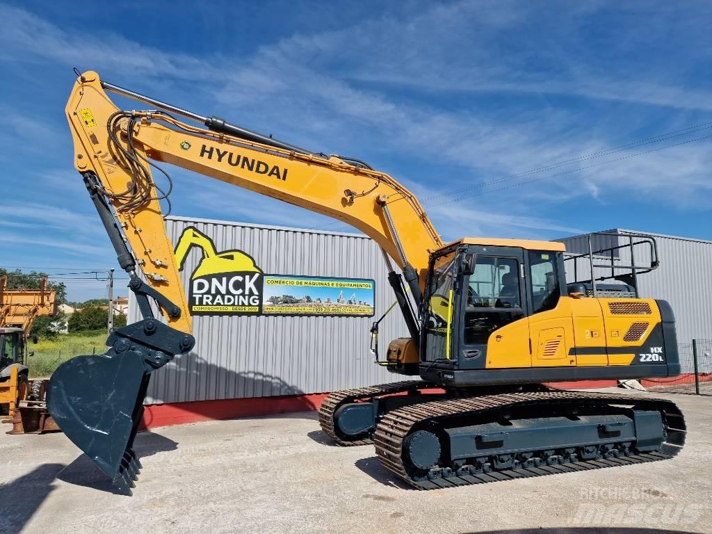 Hyundai HX 220 L Lánctalpas kotrók