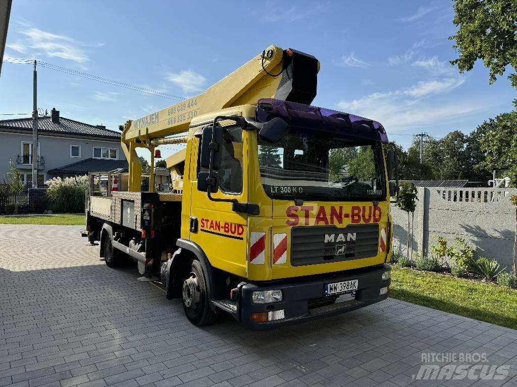Ruthmann T 300 Teherautóra szerelt emelők és állványok