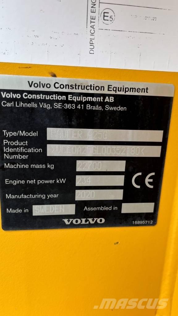 Volvo A25G Nehézdömper
