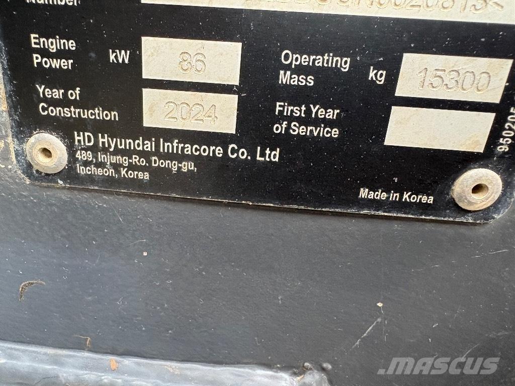 Develon DX 140 LCR-7 Lánctalpas kotrók