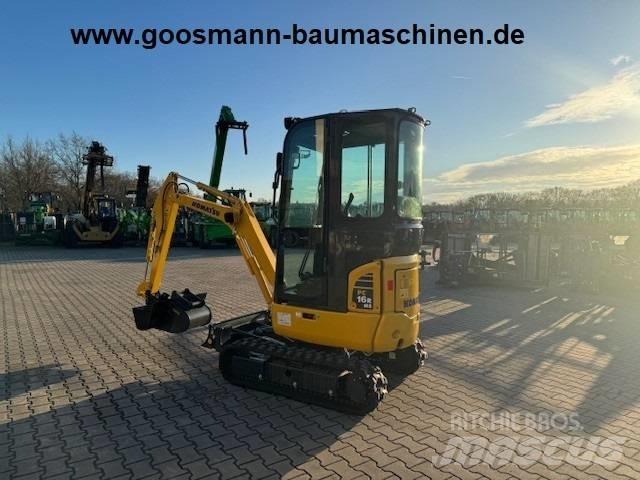 Komatsu PC 16 R-3HS Mini kotrók < 7t
