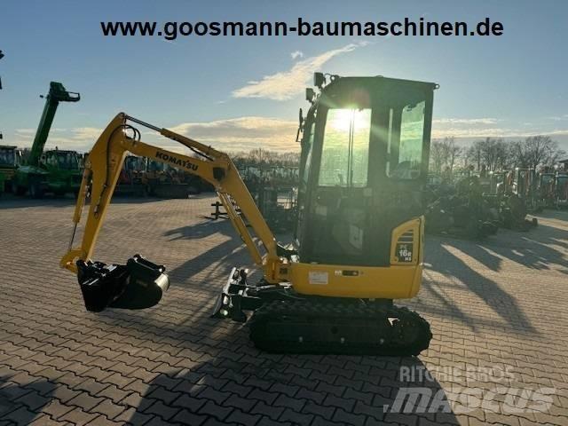 Komatsu PC 16 R-3HS Mini kotrók < 7t